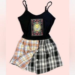 Upcycled Babydoll Tank